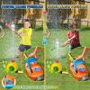 imageVATOS Warer Valve for Sprinkler Toy Adjustable Control Water FlowPressure for Kids Splash Game with 65FT2M Hose 3 Hose Clamps Universal Connector  Compatible Summer Outdoor Water Sprinkler Toy