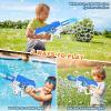 imageVATOS Water Gun ampamp Bubble Gun for Kids Ages 3 4 5 6 7 8 Automatic 3 in 1 Electric Water Gun and Bubble Gun Toy 500CC Large Capacity 32FT Long Range Rechargeable Squirt Gun Summer Outdoor Toys