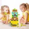 imageVATOS Whack Game Mole Mini Electronic Arcade Game with 2 Hammers Pounding Toys Toddler Toys for 3 4 5 6 7 8 Years Old Boys Girls Whack Game Mole Developmental Interactive ToyYellow