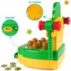 imageVATOS Whack Game Mole Mini Electronic Arcade Game with 2 Hammers Pounding Toys Toddler Toys for 3 4 5 6 7 8 Years Old Boys Girls Whack Game Mole Developmental Interactive ToyGreen