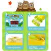 imageVATOS Whack Game Mole Mini Electronic Arcade Game with 2 Hammers Pounding Toys Toddler Toys for 3 4 5 6 7 8 Years Old Boys Girls Whack Game Mole Developmental Interactive ToyYellow