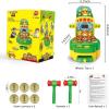 imageVATOS Whack Game Mole Mini Electronic Arcade Game with 2 Hammers Pounding Toys Toddler Toys for 3 4 5 6 7 8 Years Old Boys Girls Whack Game Mole Developmental Interactive ToyGreen