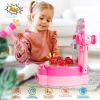 imageVATOS Whack Game Mole Mini Electronic Arcade Game with 2 Hammers Pounding Toys Toddler Toys for 3 4 5 6 7 8 Years Old Boys Girls Whack Game Mole Developmental Interactive ToyPink