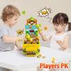 imageVATOS Whack Game Mole Mini Electronic Arcade Game with 2 Hammers Pounding Toys Toddler Toys for 3 4 5 6 7 8 Years Old Boys Girls Whack Game Mole Developmental Interactive ToyYellow
