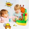 imageVATOS Whack Game Mole Mini Electronic Arcade Game with 2 Hammers Pounding Toys Toddler Toys for 3 4 5 6 7 8 Years Old Boys Girls Whack Game Mole Developmental Interactive ToyGreen