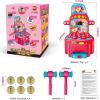 imageVATOS WhackAMole Mini Electronic Arcade Game With 2 Hammers  Pounding Developmental Interactive Toy for Boys and Girls Ages 38