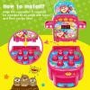 imageVATOS WhackAMole Mini Electronic Arcade Game With 2 Hammers  Pounding Developmental Interactive Toy for Boys and Girls Ages 38