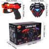 imageVatos Laser Tag Guns SetInfrared Mini Laser Tag for Kids with Badges 4 PackLaser Tag Game 4 Players Indoor OutdoorLaser Tag BlasterGroup Activity Fun Toy for Kids Age 4 5 6 7 Boys Girls