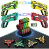 imageVATOS Rechargeable Real time Data SYNC Laser Tag Gun Set  24GHz Infrared Laser Tag of 4 Gun 4 Vest with Glowing Light Lazer Tag Game for Kids Adults Family Group Activity for Boys Girls Age 612