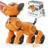 imageVATOS Robot Dog Toy for Kids Voice ampamp 24GHz Remote Control Robot Pet with Interactive Touch Sensors Over 20 Responses Program Mode Robotic Puppy Toy for Kids Boys ampamp GirlsOrange