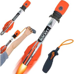 imageVATOS Slingshot Launcher Toys for Kids  Sky Foam Scream Rocket with 2 Pack ampamp 1 Launcher  Shoots Up to 250 FT Outdoor Indoor Activity for Boys ampamp Girls Aged 49