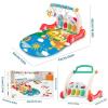 imageVATOS Baby Play Gym Baby Learning Walker Activity Gym Mat with Play Piano 4 in 1 Einstein Play Mat with Musical Lights Rattle Teething Toys Best Gift for Baby Toddler Infants 3 6 9 12 Months