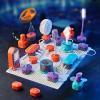 imageVATOS Science Circuit for Kids 53PCS DIY Electronics Exploration Kit with 150 Projects Physics Science Experiments Circuit Board Kit School Family STEM Educational Toy Gift for Boys Girls Ages 6
