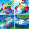 imageVATOS Outdoor Water Table Toy for Kids  62Pcs Large Water Park Playset Activity Waterway with Boat Windup Toy for Backyard Lawn Pool Summer Outside for Toddlers Boys Girls 35