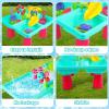imageVATOS Water Table for Toddlers 134in1 Outdoor Kids Water Table Play Toys25 Piece Summer Water Table Sensory Activity SetToddler Sand and Water Table for Boys Girls Outdoor Backyard Park Beach