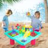 imageVATOS Water Table for Toddlers 134in1 Outdoor Kids Water Table Play Toys25 Piece Summer Water Table Sensory Activity SetToddler Sand and Water Table for Boys Girls Outdoor Backyard Park Beach