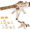 imageVATOS 3D Wooden Puzzle Machine Gun Model with Rubber BandsWooden Puzzles for Adults 344pcs Wood Puzzles DIY Building Model Kits  Excellent for Adult Teens and Craft Enthusiasts Ages 14