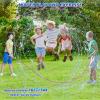imageVATOS 2in1 Water Sprinkler Outdoor Yard Toy for Kids 255ft Splash Jump Rope Toys 12 Spray Holes Outside Sprinkler Skipping Rope Team Game for Backyard Beach Park ampamp Summer Party FunPurple