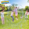imageVATOS 2in1 Water Sprinkler Outdoor Yard Toy for Kids 255ft Splash Jump Rope Toys 12 Spray Holes Outside Sprinkler Skipping Rope Team Game for Backyard Beach Park ampamp Summer Party FunBlue