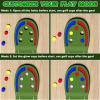 imageVATOS Golf Putting Mat Indoor for Kids  Golf Game Set with LED Balls Glow Cups Irons ampamp Putters Portable Putting Green Outdoor for Home Backyard Office Party Golfing Gifts for Kids 614