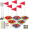 imageVATOS 2in1 Light up Golf Toy Set Golf Chipping Game ampamp Bean Bag Toss with 6 LED Targets 2 Clubs 18 Balls Night Golfs Play for Indoor Outdoor Party Yard Golfer Gifts Sports Toys for Kids 512
