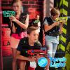 imageVATOS Rechargeable Toy Guns Set  4 Player Toy Gun with Charging Station No Vests Needed Infrared Toy Guns with Data Display for Kids Teen Adults Family Group Activity Game for All Ages