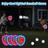 imageVATOS Toss and Catch Ball Game Set 6 Sticky Balls ampamp 4 Baseballs Training Glove with LED Light Outdoor Toys Backyard Garden Lawn Games Sports for Kids Boys Girls 312