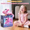 imageVATOS New Kids Smart Remote Control Robot Dog17 Fun Interactive Functions Intelligent Programmable Kids Robotic Puppy with 2 Batteries Singing Dancing Walking Robot Dog Toy for Girls 38 Year Pink