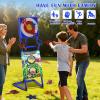 imageVATOS 2in1 Axe ampamp Football Throwing Game Set Bristle Axe Toss Target with 16 pcs Safe Darts Portable Outdoor ampamp Indoor Backyard Games for Teens and Adults Lawn Carnival Camping Party Toy Gift