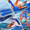 imageVATOS Shark Toys Car Track Set Dual Loop Race Track Toy for Boys Shark Car Racing Tracks with 2 Race Cars ampamp Launchers Jumping Raceway Playset Kids Toys Gift for Boys Girls 3 4 5 6 7 8 Year Old