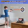 imageVATOS Smart Electronic Shooting Game Set with AutoScoring Target Base and Rechargeable Gun RealTime Voice Feedback 4 Shooting Modes Indoor Outdoor Toy for Teens Adults Family Party