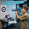 imageVATOS Smart Shooting Target Set 24GHz Rechargeable Toy Gun with Electronic AutoScoring and RealTime Voice Feedback 4 Game Modes Indoor and Outdoor Target Shooting Toy for Kids Age 10 Teens