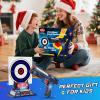 imageVATOS Smart Shooting Target Set 24GHz Rechargeable Toy Gun with Electronic AutoScoring and RealTime Voice Feedback 4 Game Modes Indoor and Outdoor Target Shooting Toy for Kids Age 10 Teens