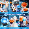 imageVATOS Space Science Circuit Kits for Kids  31PCS Electronics Exploration STEM Kit with 100 Projects Rocket Launcher ampamp Light Up Astronaut  Educational Learning Toy Gift for Boys Girls Ages 6