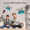 imageVATOS RC Helicopter for Boys 24G Remote Control Helicopter with LED Light for Kids 12 Years Old Fixed Height OneKey TakeOff Indoor RC Planes Ideal Festival Gifts for Boys AdultsBlue
