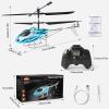 imageVATOS RC Helicopter for Boys 24G Remote Control Helicopter with LED Light for Kids 12 Years Old Fixed Height OneKey TakeOff Indoor RC Planes Ideal Festival Gifts for Boys AdultsBlue