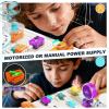imageVATOS Science Circuit for Kids 68PCS Electronics Exploration Kit with 450 Projects Rotational Imaging Sound Recording ampamp Playback STEM Educational Toy for Boys Girls Ages 6