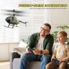 imageVATOS Remote Control Helicopter for Kids Camouflage RC Helicopter 24GHz Radio Controlled Airplane with Gyro 3 Channel Indoor Toy OneKey TakeOff Gift for Boys Adults