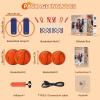 imageVATOS 2 Pcs LED Basketball Hoop Toy Set  Mini Basketball Hoop Indoor for Kids with 2 Game Mode Sound Effect AutoScore ampamp 4 Balls Stickon Basketball Hoop Toy Sport Game for Kids 38