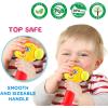 imageVATOS Musical Light Hammer Toy for Babies 1218 Months  Infant Hammer with Sounds and Lights for 1 Year Olds