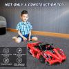 image:imageVATOS STEM RC Building Toys for Boys STEM Toys for 6 Year Olds Remote Control Cars Engineering Building Bricks Roadster Kits Racer Toy Racing Car Building Blocks Best Gifts for Kids Age 6 7 8 9