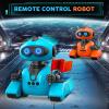 image:imageVATOS 2PCS RC Robot Toys for Kids Rechargeable Remote Control Emo Robots with Music amp Shining LED Eyes Flexible Head amp Arms Touch Sensor Intelligent Talking Robot Gifts for 3 Years Old Boys Girls