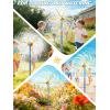 image:imageVATOS 59 Windmill Water Sprinkler Outdoor Yard Toy for Kids New Upgrades DoubleSided with 6 Blades 54 Spray Nozzles 360 Spining Splash Summer Fun Play for Boys Girls Pets and Lawn Watering