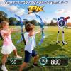 image:imageVATOS 2 Pack LED Bow and Arrow for Kids with Auto Scoring Light Up Archery Set with 10 Suction Cup Arrows 2 Quivers LED Archery Target Indoor Outdoor Backyard Toy Gift for for Boys Girls Ages 512