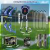 image:imageVATOS 2 Pack LED Bow and Arrow for Kids with Auto Scoring Light Up Archery Set with 10 Suction Cup Arrows 2 Quivers LED Archery Target Indoor Outdoor Backyard Toy Gift for for Boys Girls Ages 512