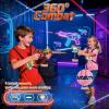 image:imageVATOS Laser Tag 360 Sensors Set of 4 Players 24GHz Rechargeable Infrared Realtime Data Display Laser Tag Gun Fun Family Group Activity Game Toy Guns for Kids Teenage Gifts Age 6