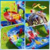 image:imageVATOS 2Tier Watermill Summer Water Table 124 PCS DIY Water Table with Water Pump Toys for Toddlers 35 47 Years Old Fun Water Playset Outdoor Water Toys for Backyard Beach Balcony Garden
