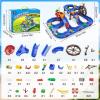image:imageVATOS 2Tier Watermill Summer Water Table 124 PCS DIY Water Table with Water Pump Toys for Toddlers 35 47 Years Old Fun Water Playset Outdoor Water Toys for Backyard Beach Balcony Garden