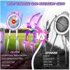 image:imageVATOS 2 Pack LED Bow and Arrow for Kids with Auto Scoring Light Up Archery Set with 10 Suction Cup Arrows 2 Quivers LED Archery Target Indoor Outdoor Backyard Toy Gift for for Girls Ages 512