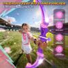 image:imageVATOS 2 Pack LED Bow and Arrow for Kids with Auto Scoring Light Up Archery Set with 10 Suction Cup Arrows 2 Quivers LED Archery Target Indoor Outdoor Backyard Toy Gift for for Girls Ages 512